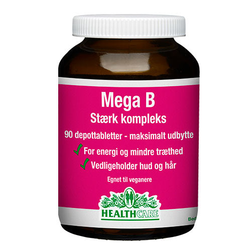 Veganskhealthcare Mega B Stærk Kompleks
