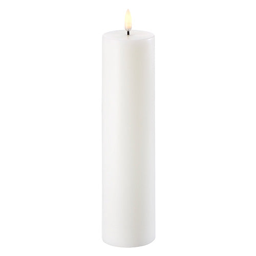 Uyuni Lighting Led Bloklys  Nordic White  Smooth  5 8x22 Cm