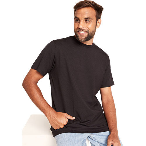 Veganskboody Men 39 S Classic Crew Neck T Shirt Sort Str  S