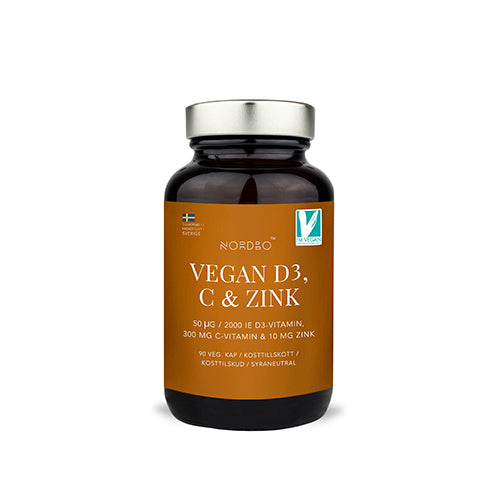 Nordbo Vegan D3  C   Zink