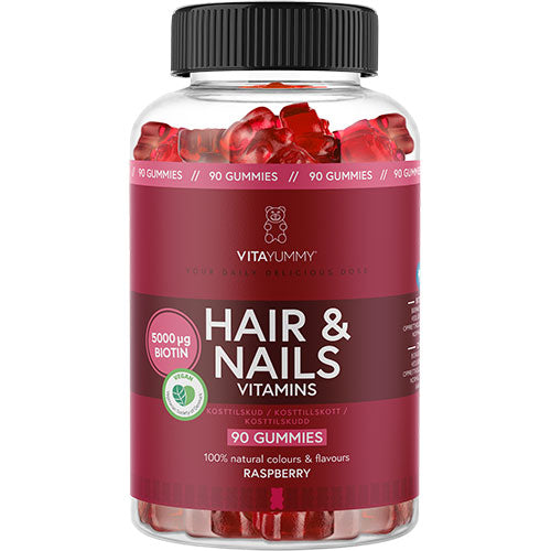 Veganskvitayummy Hair   Nails  Raspberry Hindbær
