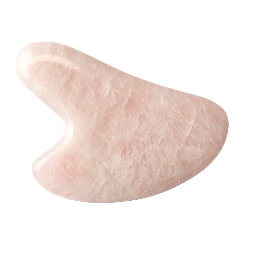 A Pure Mind Gua Sha Heart Rosa Kvarts