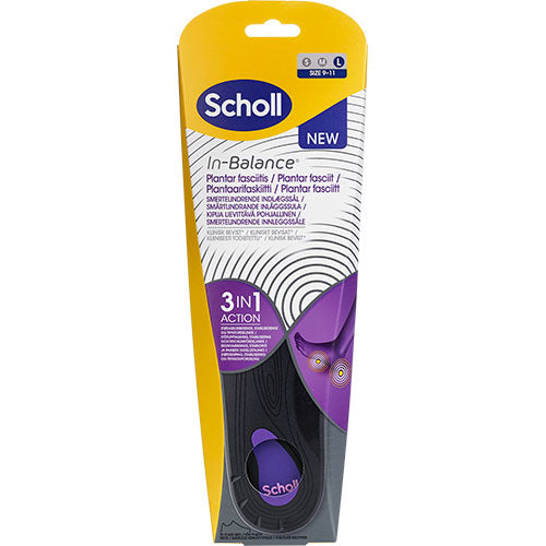 Scholl Med Insoles Plantar Fasciitis  L