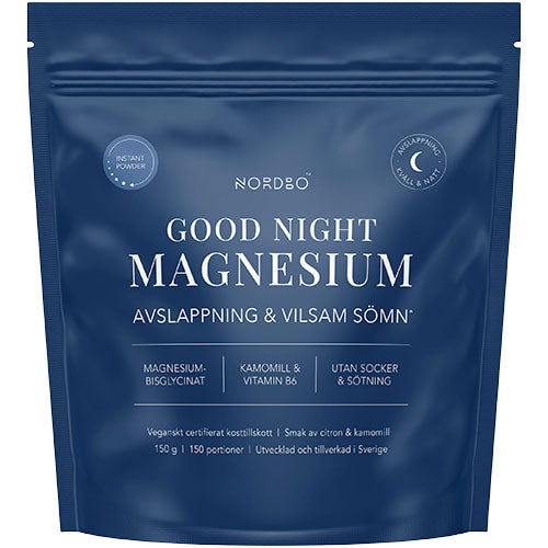Vegansknordbo Good Night Magnesium Instant Pulver