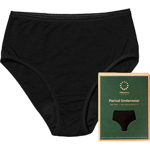 Allmatters High Waist Underwear Light Moderate Xl