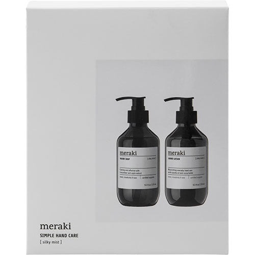 Meraki Gift Box   Silky Mist  Simple Hand Care