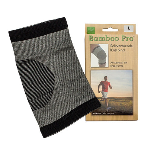 Bamboo Pro Knæbind  Str  L 45 49 Cm  Selvvarmende