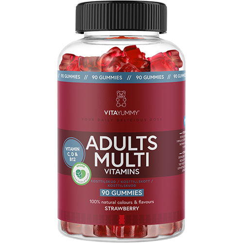 Veganskvitayummy Adults Multi  Strawberry