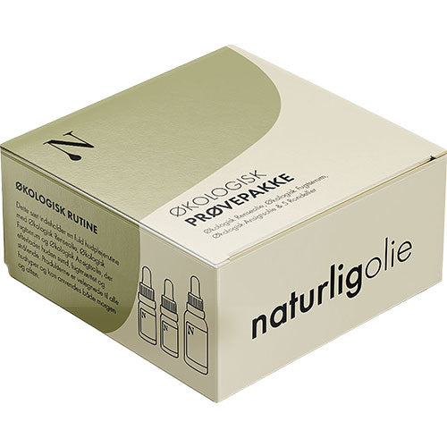 Naturligolie økologisk   Prøvepakke Til Ansigtspleje