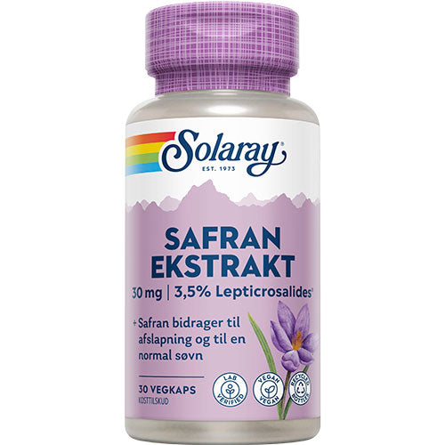 Vegansksolaray Safran Ekstrakt