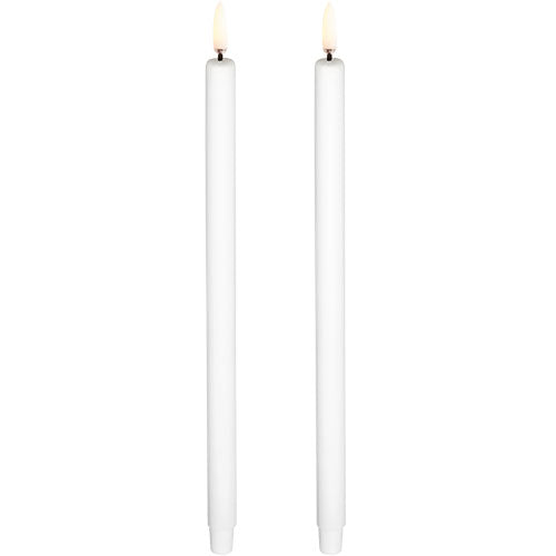 Uyuni Lighting Led Mini Kronelys  Smooth  2 Pack  1 3x25 Cm