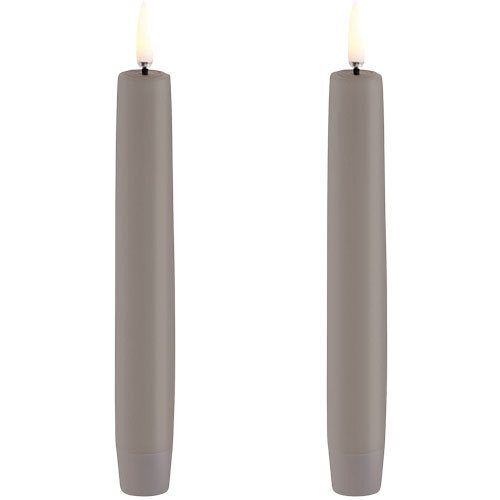 Led Kronelys  Sandstone  Smooth  2 Pack  2 3x15 5 Sandstone