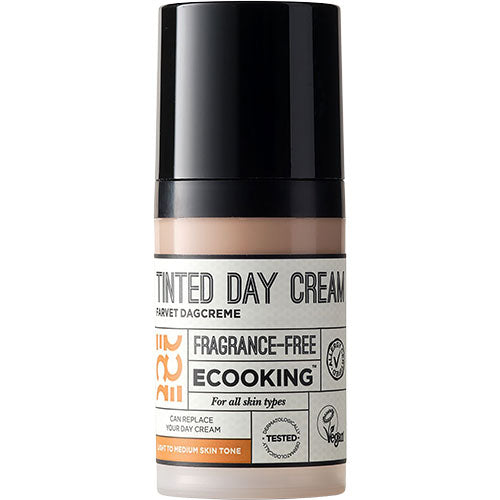 Veganskecooking Farvet Dagcreme Parfumefri Lys Medium