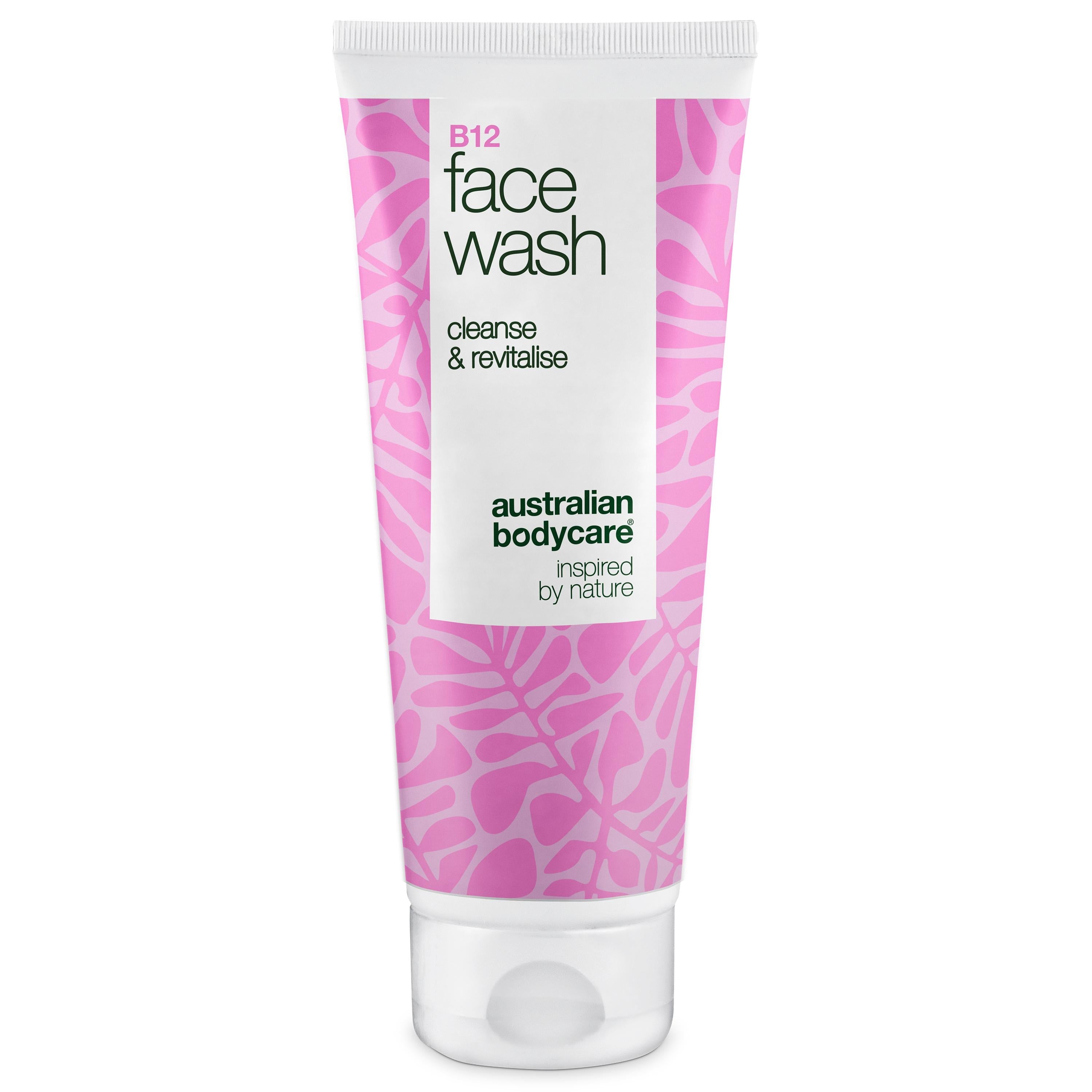 B12 Face Wash Daglig Ansigtsrens Mod Snavs Og Urenheder ? Effektiv B12 Ansigtsvask Der Fjerner Makeup Og Urenheder Få En Ren Og Velplejet Hud Med Naturlig Glød 3 Stk
