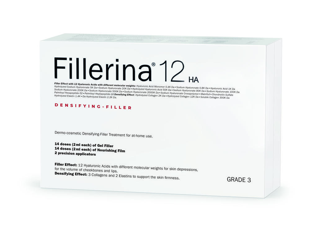 Fillerina 12ha Dermo Kosmetisk Filler Kur Grad 3  2x30ml