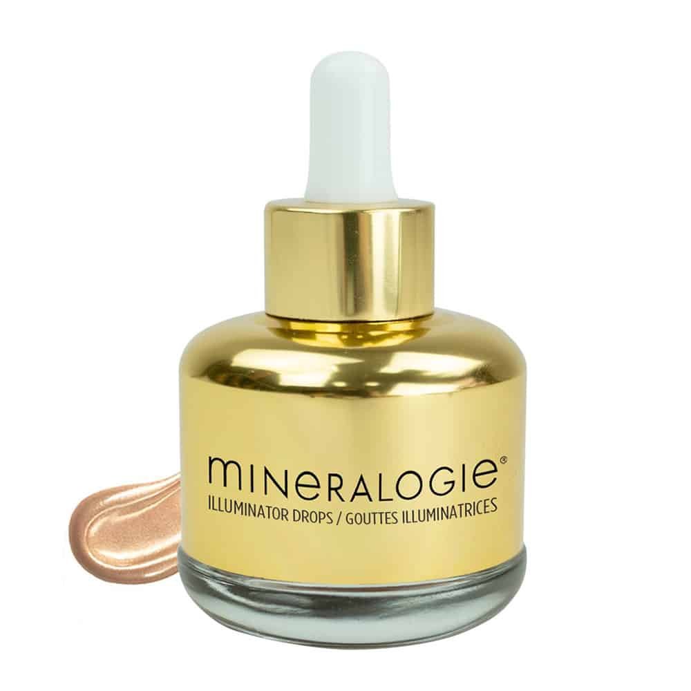 Mineralogie Illuminator Drops White   Gold Highlight 1oz