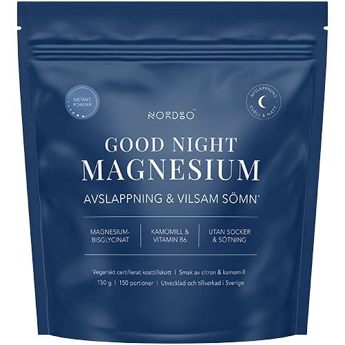 Good Night Magnesium Instant Pulver   150 Gram