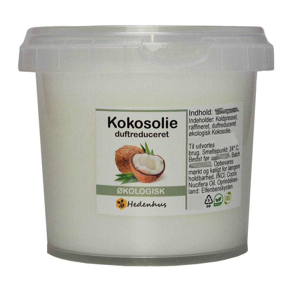 Kokosolie  økologisk   Duftfri   2 5 Kg