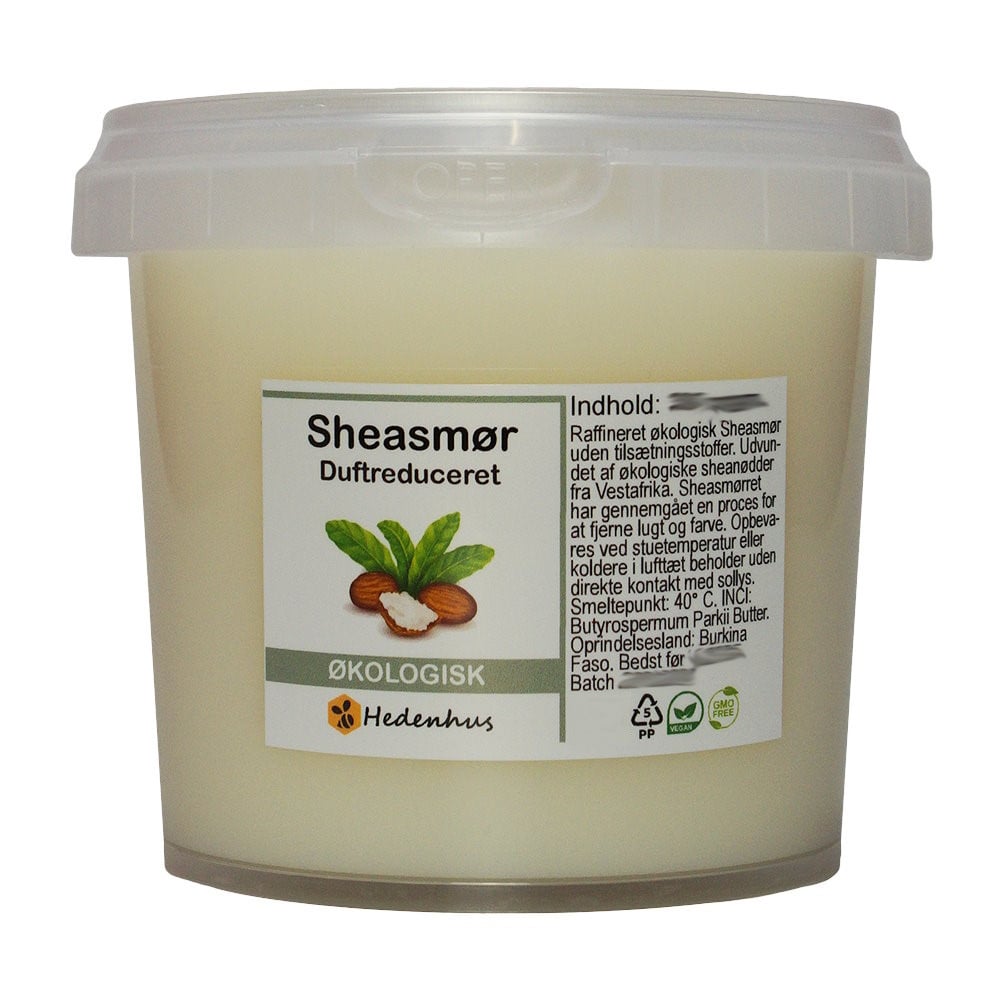 Sheasmør   økologisk   Duftreduceret   1 Kg