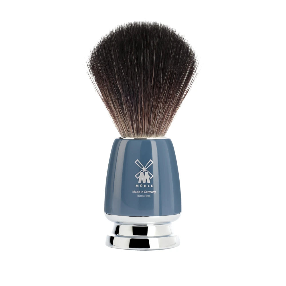 M? Hle Shaving Black Fibre Barberkost  21 Mm  Rytmo  Petroleumsblå