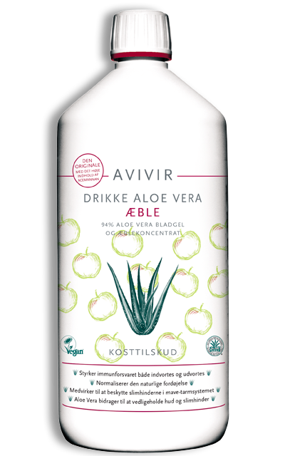 Avivir Drikke Aloe Vera Med æblesmag   1000 Ml