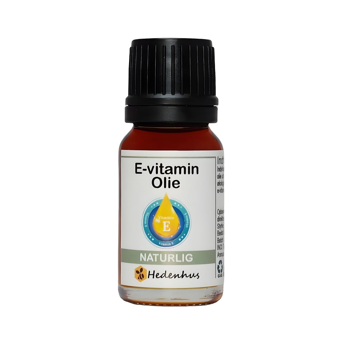 Naturlig E Vitamin Olie 50 Ml Til Hudpleje   Høj Antioxidant  Non Gmo Soja  Med Solsikkeolie   Hedenhus