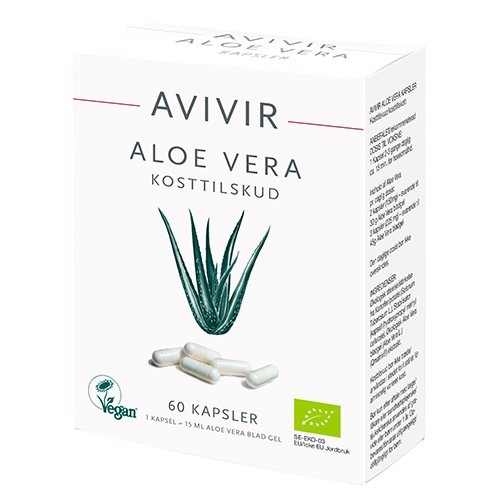 Avivir Aloe Vera   60 Kapsler