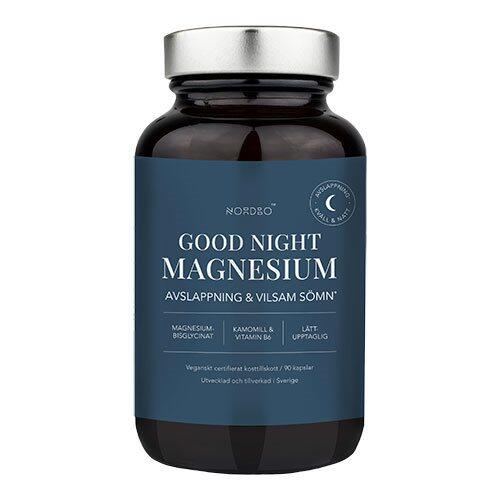 Nordbo Good Night Magnesium   90 Kapsler