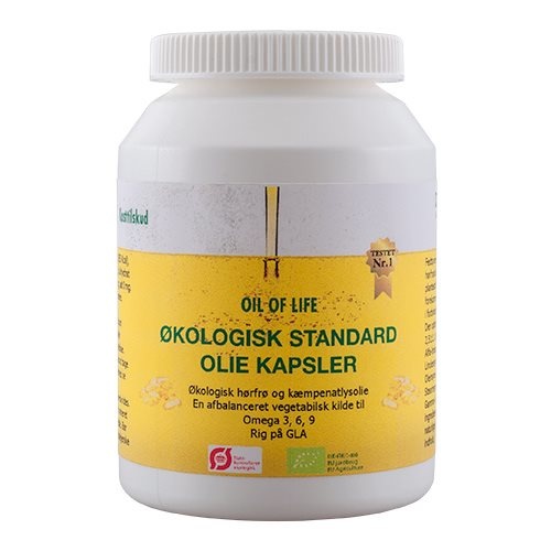 Oil Of Life Stand  Olie Kap øko    120 Kapsler