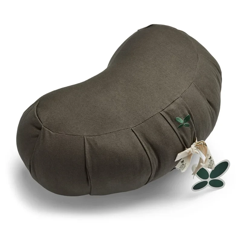Zafu Halvmåne Meditationspude  Dark Olive