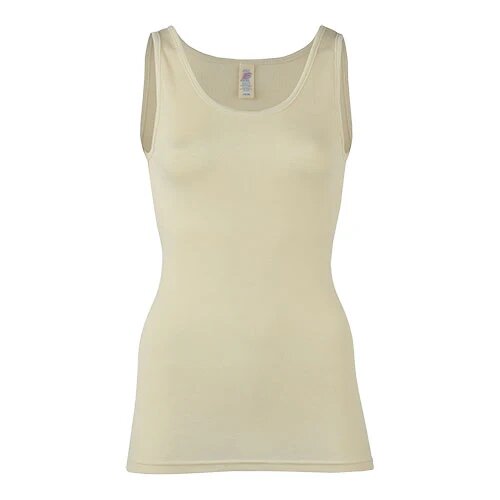 Top  Uld Silke  Natural  Str  34 36