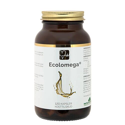 Ecolomega Fiskeolie Kapsler