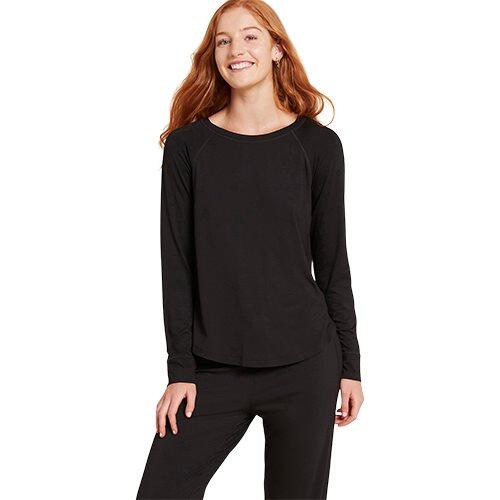 Goodnight Raglan Sleep Top Black L   1 Stk