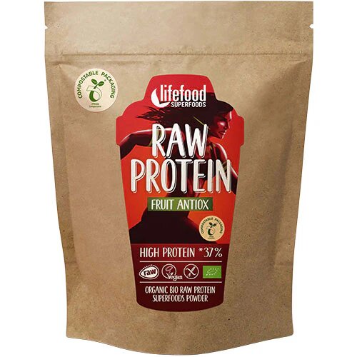 Proteinpulver Frugt Raw øko 450 Gram