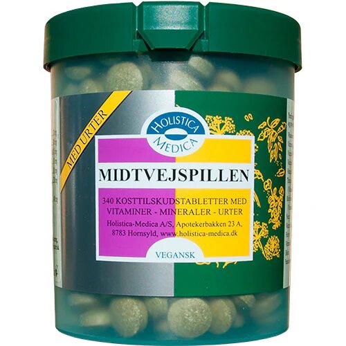 Midtvejspillen   340 Tabletter