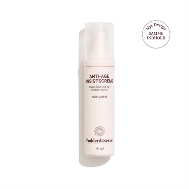 Pudderdåserne Anti Age Ansigtscreme Parfumefri 50 Ml