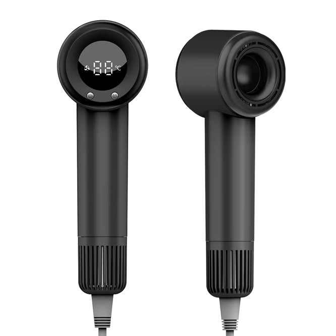Mini Ionic Proff  Kompakt Størrelse  Professionel Power   Sort
