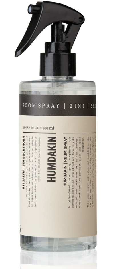 Humdakin Room Spray 2 I 1  Salvie   Havtorn  300ml