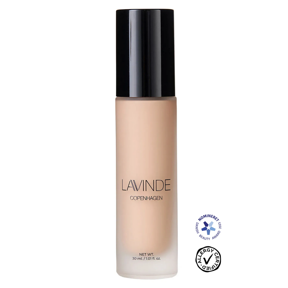 Lavinde Natural Glow Liquid Foundation   Cool Ivory 201  30ml