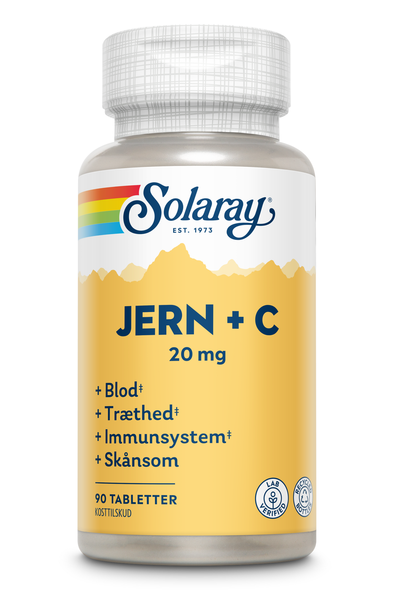 Solaray Jern   C   90 Tabletter