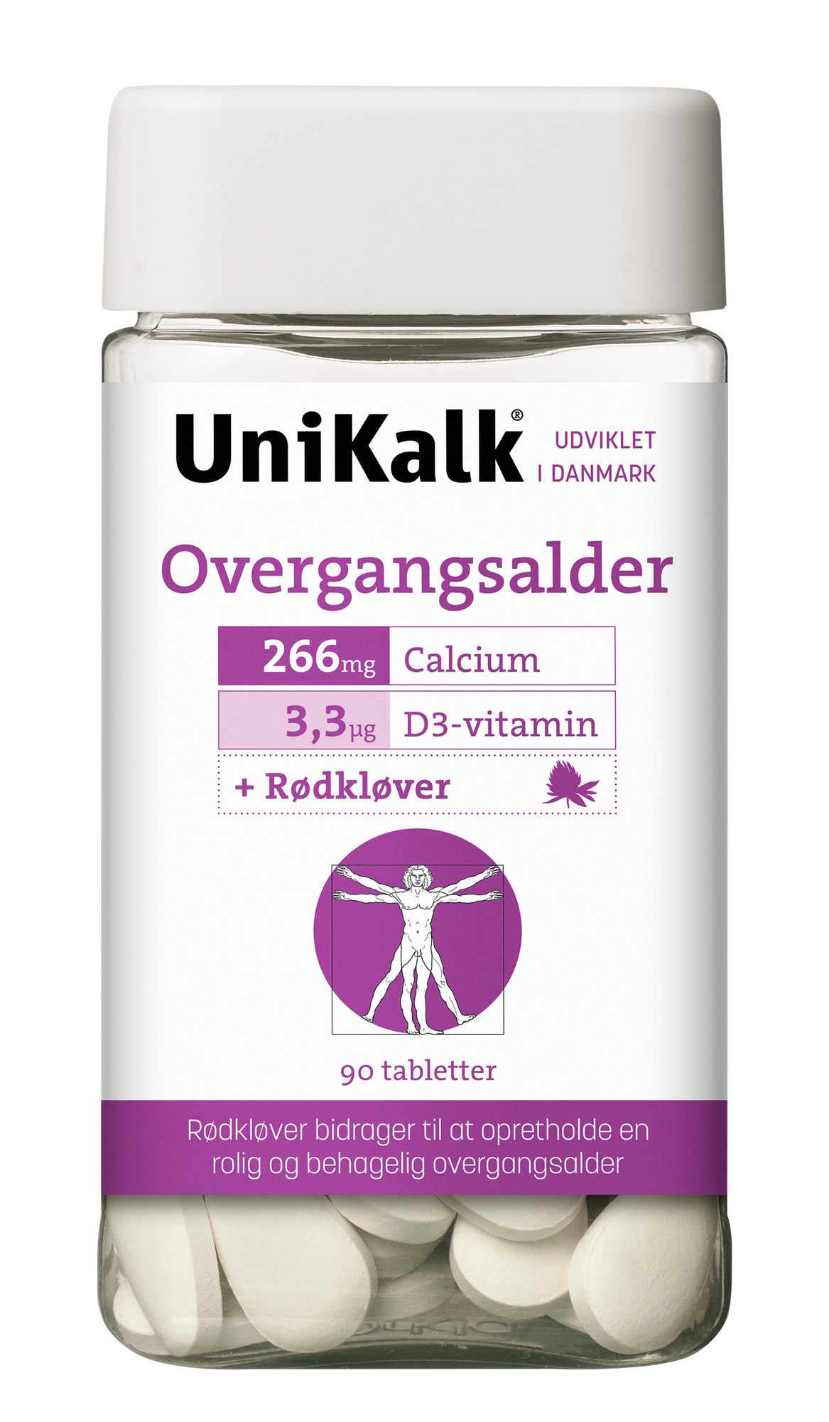 Unikalk Overgangsalder   90 Tabletter