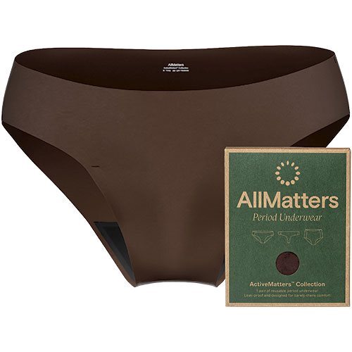 Allmatters Active Brief  Brun  Xs