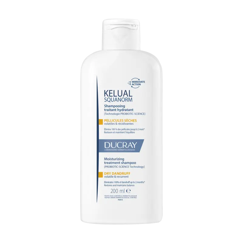 Ducray Kelual Squanorm Shampoo Dry Dandruff 400ml
