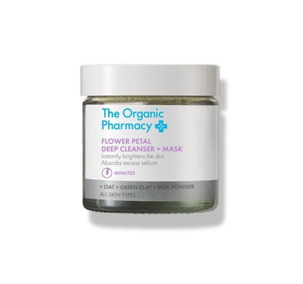 The Organic Pharmacy Flower Petal Deep Cleanser   Mask  40ml