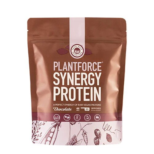Synergy Protein Chokolade Plantforce   400 Gram
