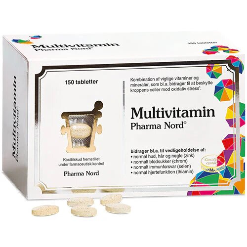 Multivitamin Pharma Nord   150 Tabletter