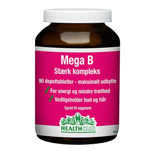 Multi B Vitamin Complex 90 Tabletter