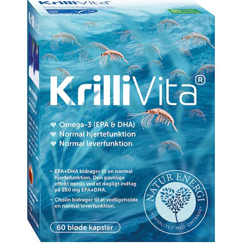 Krillivita Krillolie 500 Mg 60 Kapsler