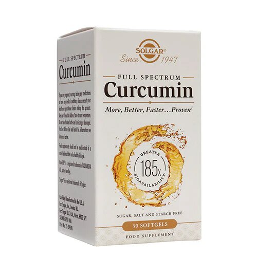 Solgar Full Spectrum Curcumin   30 Kapsler