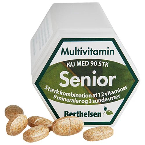 Berthelsen Senior Multivitamin   90 Tab